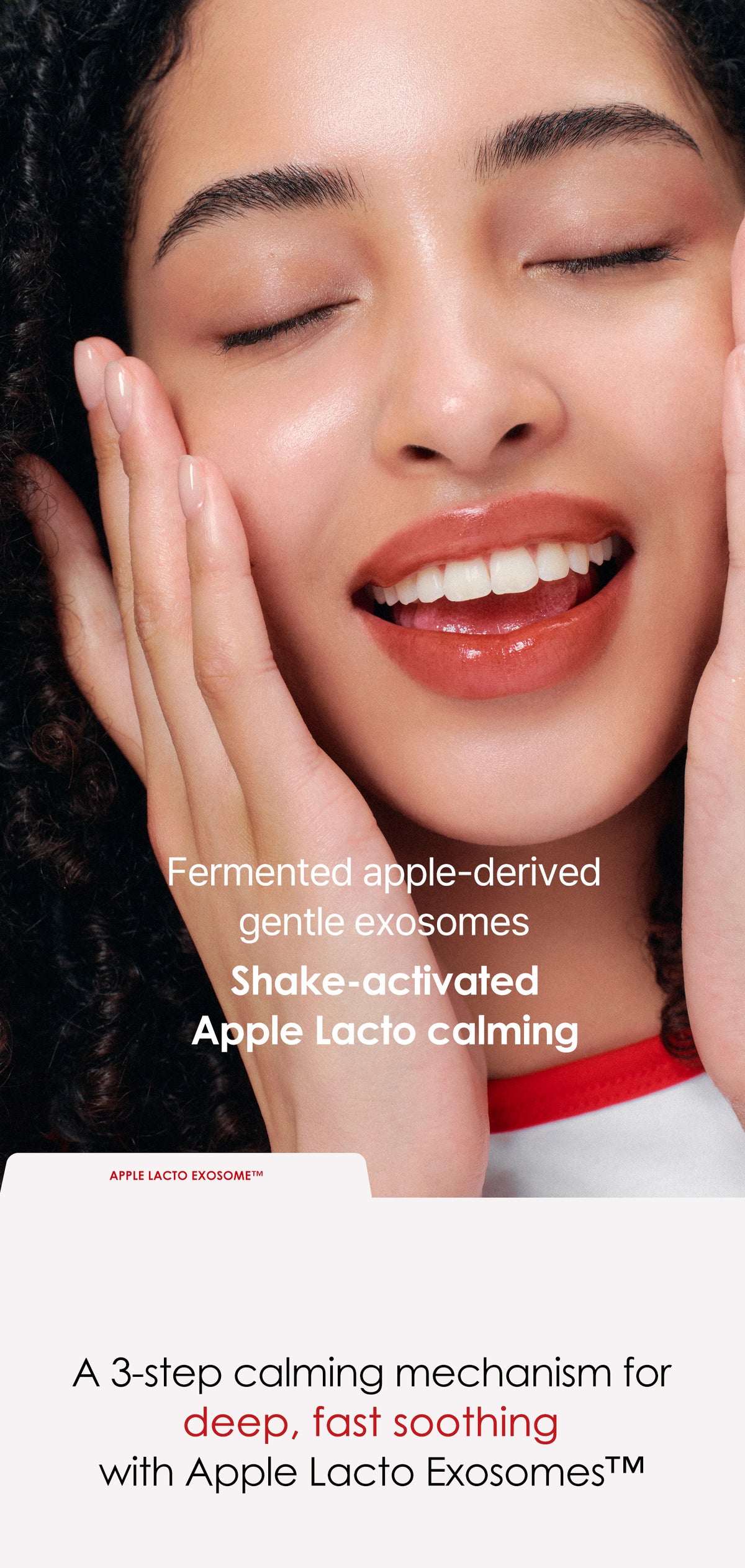 Apple Lacto Exosomes, shake-activated calming